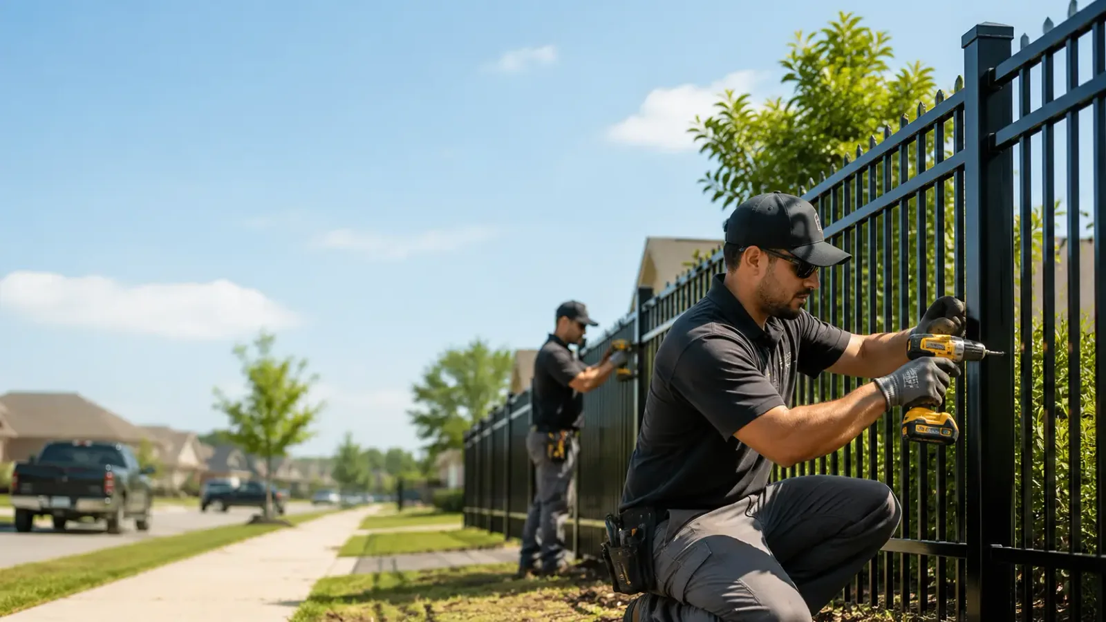 Metal Fence Installation in Geneva, OH